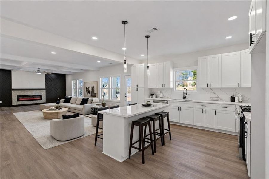 Furnished interior view inside a new home in , Stockbridge (Image 7). Furnished interior view inside a new home in , Stockbridge (Image 7).
