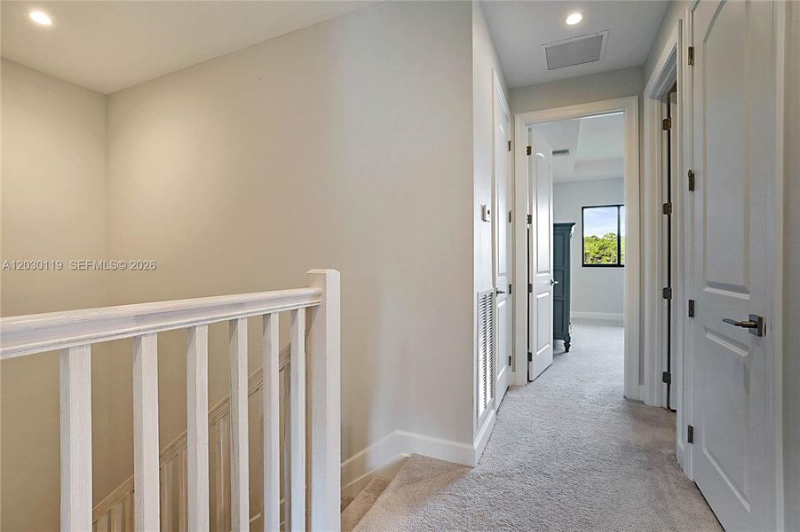 Hallway Split bedrooms