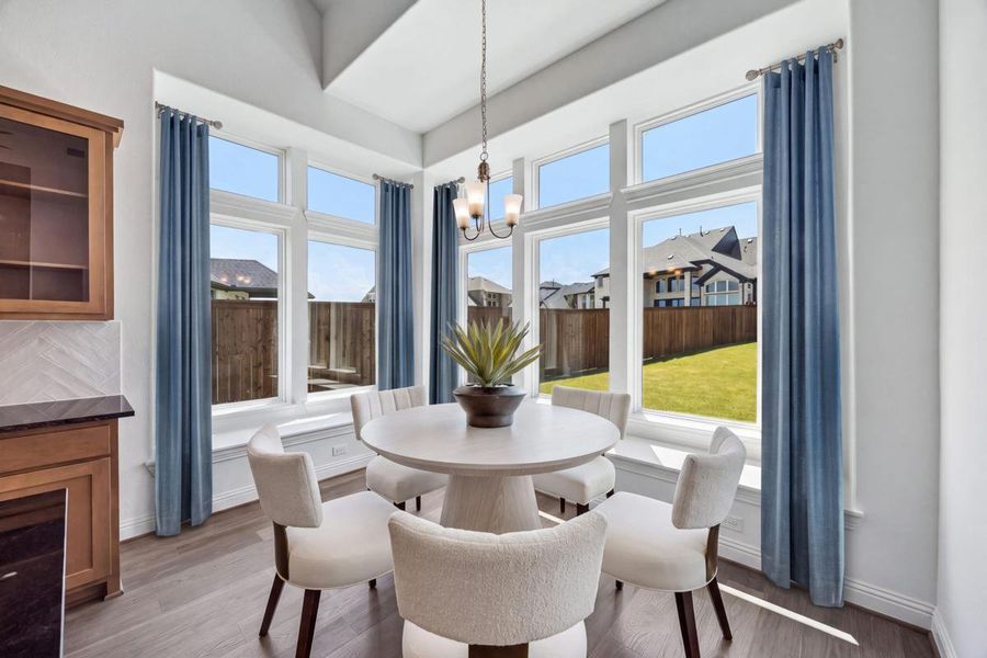 Furnished interior view inside a new home in Somerset Park, Rockwall (Image 13). Furnished interior view inside a new home in Somerset Park, Rockwall (Image 13).