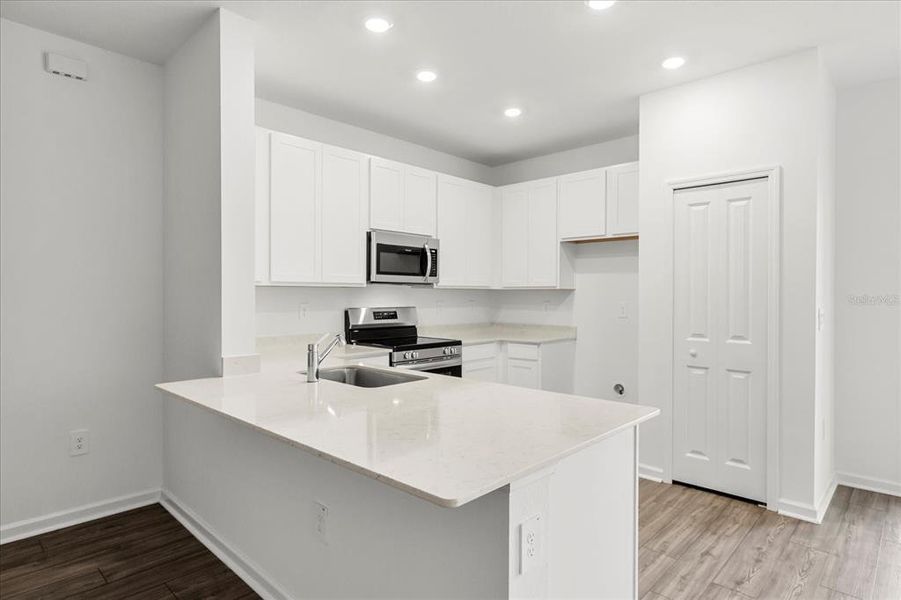 Furnished interior view inside a new home in , Ocala (Image 6).