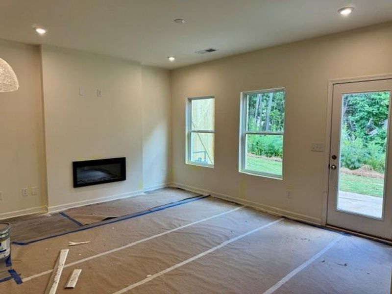 In-progress construction of a new home in Park Center Pointe, Mableton, GA (Image 10).