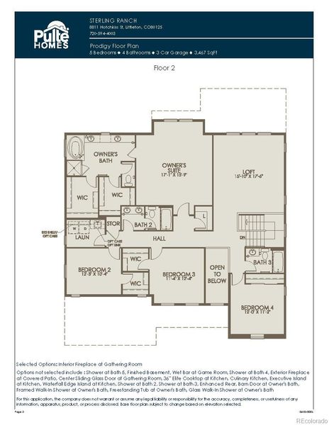 Level Two Floorplan