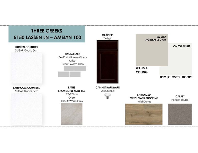 Sample of building materials used in homes in Three Creeks, Belton (Image 13). Sample of building materials used in homes in Three Creeks, Belton (Image 13).
