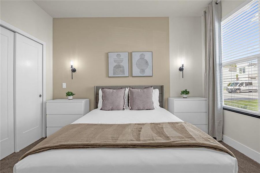 Furnished interior view inside a new home in , Clermont (Image 33).