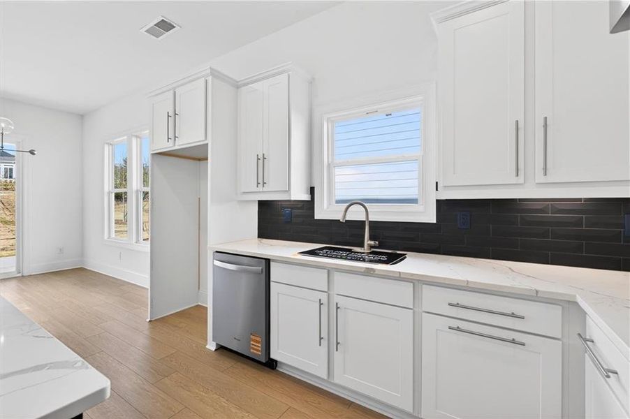 Furnished interior view inside a new home in The Reserve at Bells Ferry, Kennesaw (Image 9).