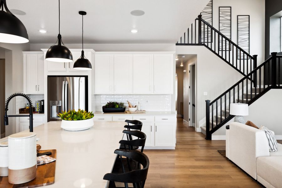 Furnished interior view inside a new home in Sterling Ranch Ascent Village, Littleton (Image 14).