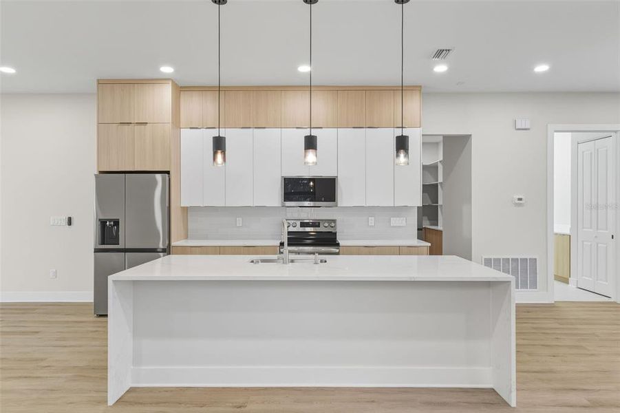 Furnished interior view inside a new home in , Tampa (Image 6).