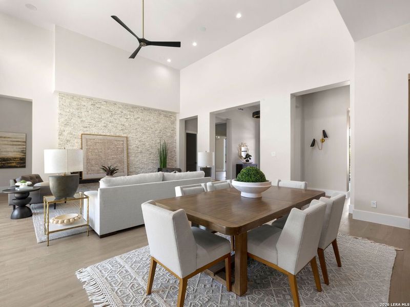 Furnished interior view inside a new home in , San Antonio (Image 41).