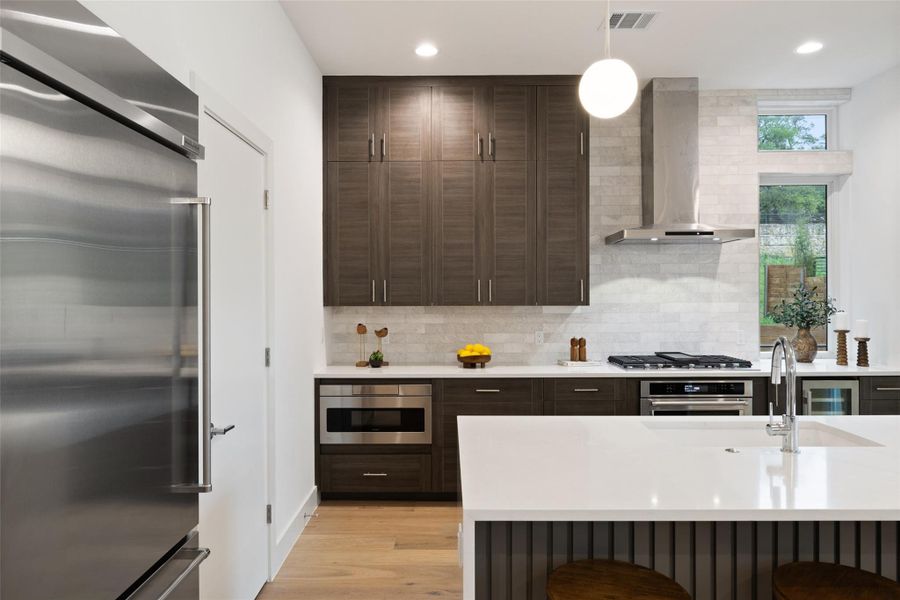 Furnished interior view inside a new home in , Austin (Image 30).