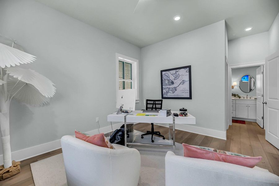 Furnished interior view inside a new home in , Johns Island (Image 11).