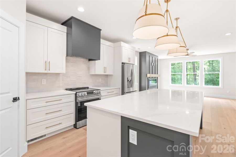 Furnished interior view inside a new home in , Indian Trail (Image 8).