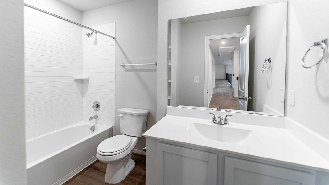 Furnished interior view inside a new home in Grande Estates, Bertram (Image 3).