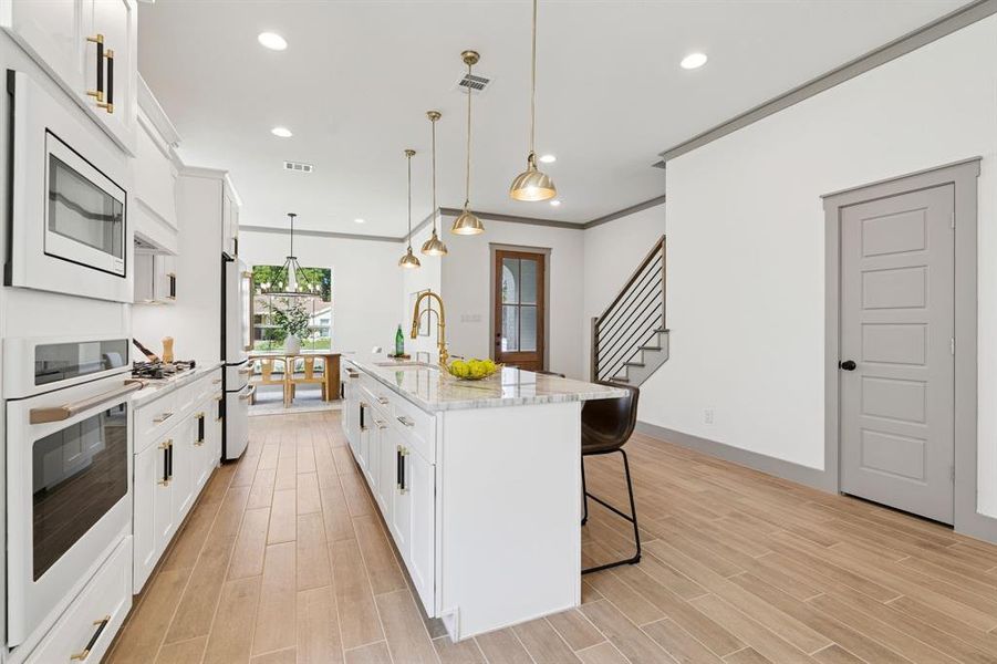 Furnished interior view inside a new home in , Fort Worth (Image 17).