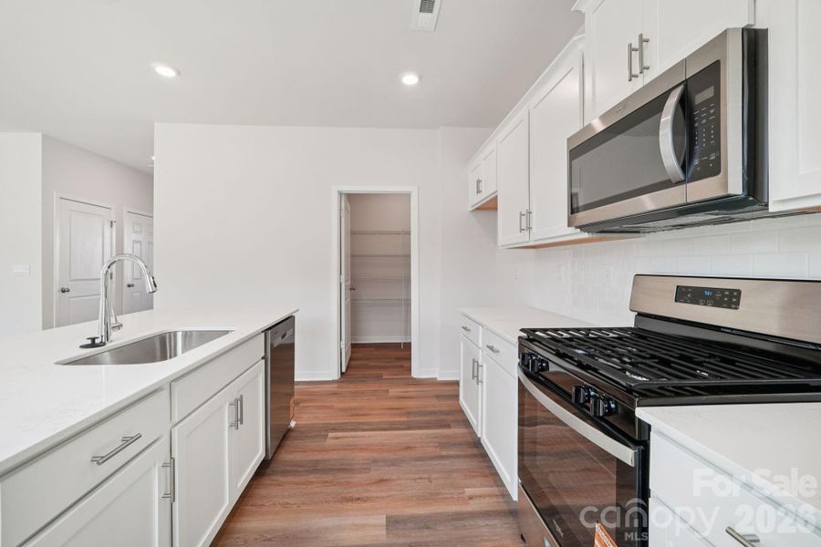Furnished interior view inside a new home in Clark Creek Landing, Lincolnton (Image 6).