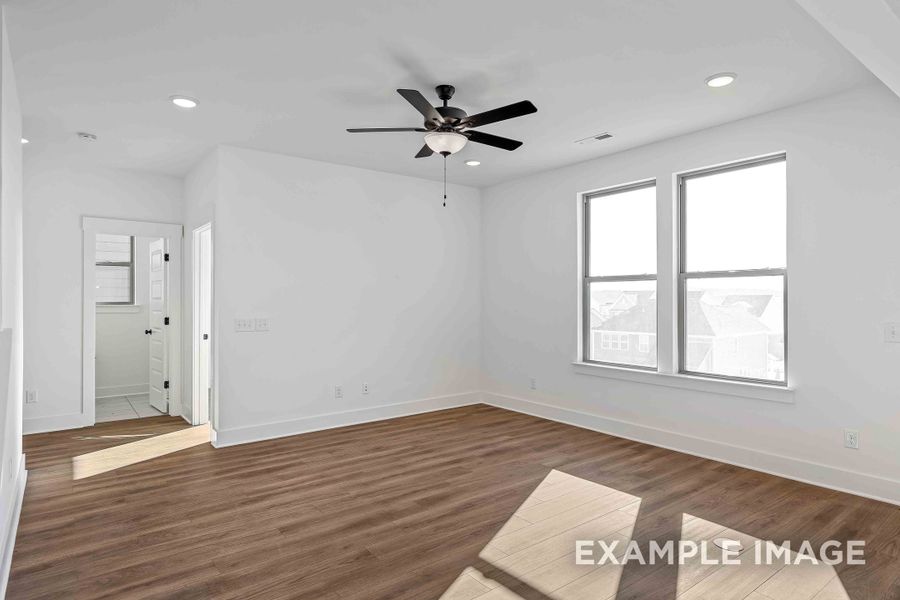 Representative unfurnished interior of a home built from the The Willow C by Davidson Homes LLC in Woods Crossing, Gallatin (Image 24).