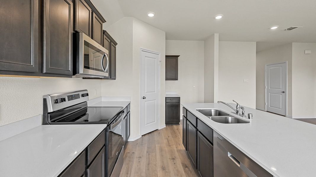 Furnished interior view inside a new home in The Reserve at Timber Creek, Lindale (Image 8).