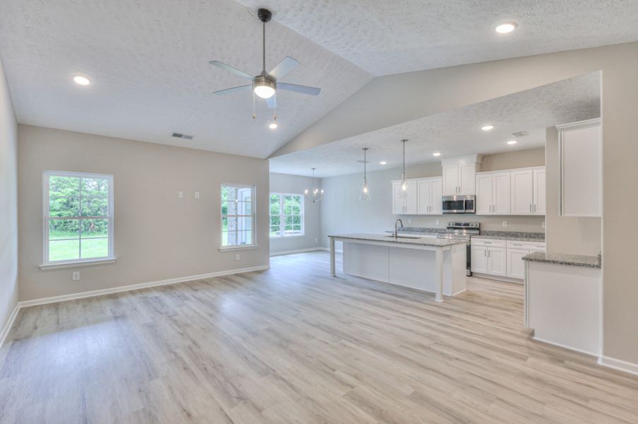 Spacious, unfurnished interior of a new home in Legacy Preserve, Tullahoma (Image 20). Spacious, unfurnished interior of a new home in Legacy Preserve, Tullahoma (Image 20).
