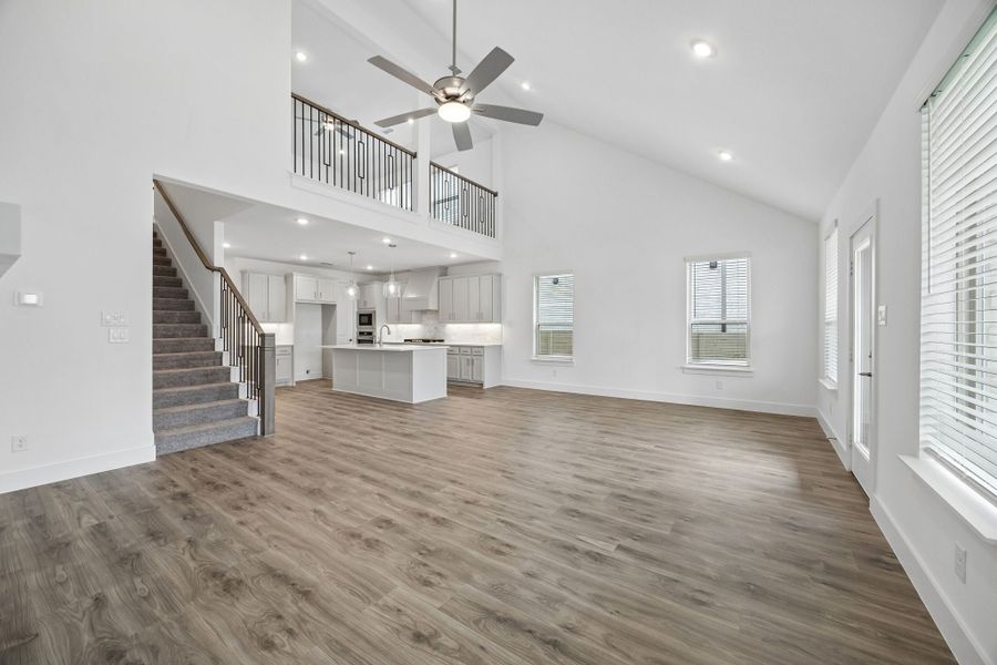 Spacious, unfurnished interior of a new home in Painted Tree Woodland West, McKinney (Image 17). Spacious, unfurnished interior of a new home in Painted Tree Woodland West, McKinney (Image 17).