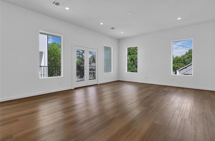 Spacious, unfurnished interior of a new home in , Houston (Image 19). Spacious, unfurnished interior of a new home in , Houston (Image 19).