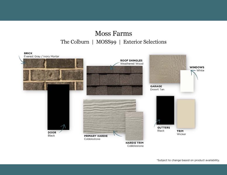 Sample of building materials used in homes in Moss Farm, White House (Image 43). Sample of building materials used in homes in Moss Farm, White House (Image 43).