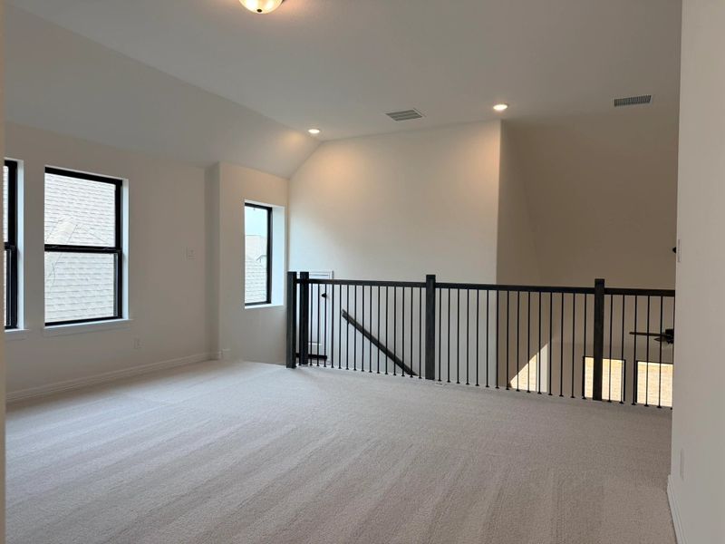 Progress photo - Upstairs Loft area