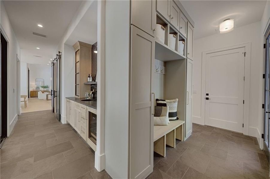 Furnished interior view inside a new home in , Alpharetta (Image 35).