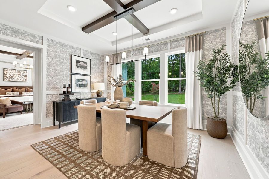 Representative furnished interior of a home built from the The Barrington by Davidson Homes LLC in Ashland, Holly Springs (Image 33).