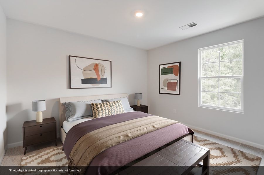 Furnished interior view inside a new home in Ellington, Elgin (Image 13).
