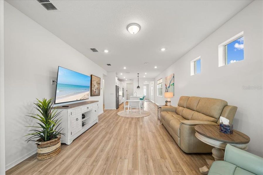 Furnished interior view inside a new home in Del Webb BayView, Parrish (Image 9). Furnished interior view inside a new home in Del Webb BayView, Parrish (Image 9).