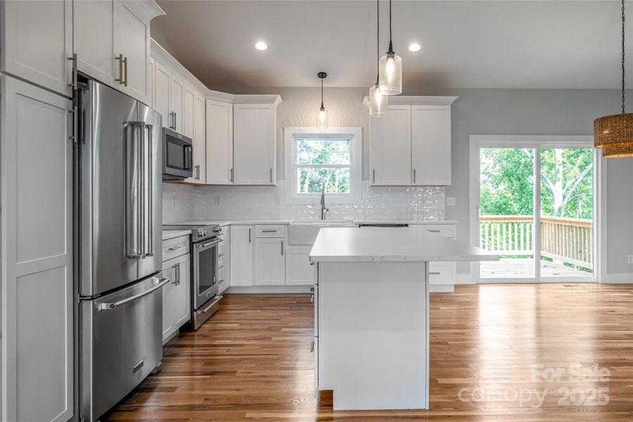 Furnished interior view inside a new home in , Mars Hill (Image 8).