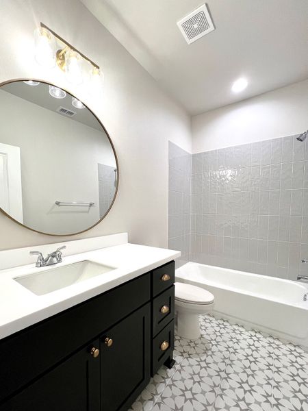 Furnished interior view inside a new home in TerraVista, Victoria (Image 29). Furnished interior view inside a new home in TerraVista, Victoria (Image 29).