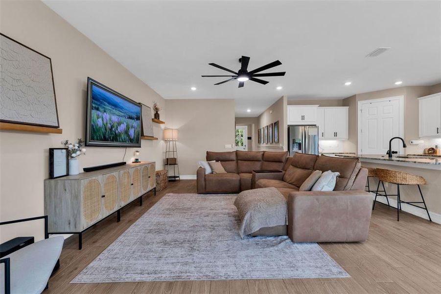 Furnished interior view inside a new home in , North Port (Image 13). Furnished interior view inside a new home in , North Port (Image 13).