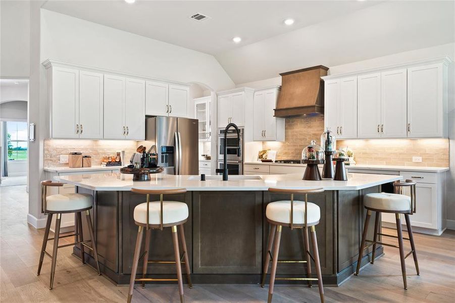 Beazer Homes Heath Golf and Yacht Club Kerrville Floorplan. This is not a photo of the actual home, but is a photo of the Kerrville floorplan.