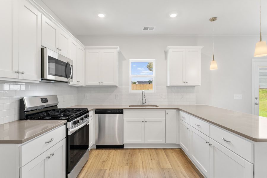 Furnished interior view inside a new home in Mayfair Village, Spartanburg (Image 7). Furnished interior view inside a new home in Mayfair Village, Spartanburg (Image 7).