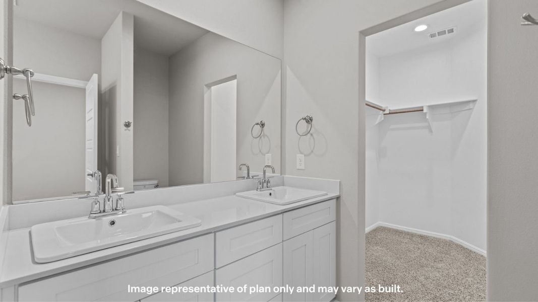 Furnished interior view inside a new home in Yukon Ridge, Odessa (Image 6).