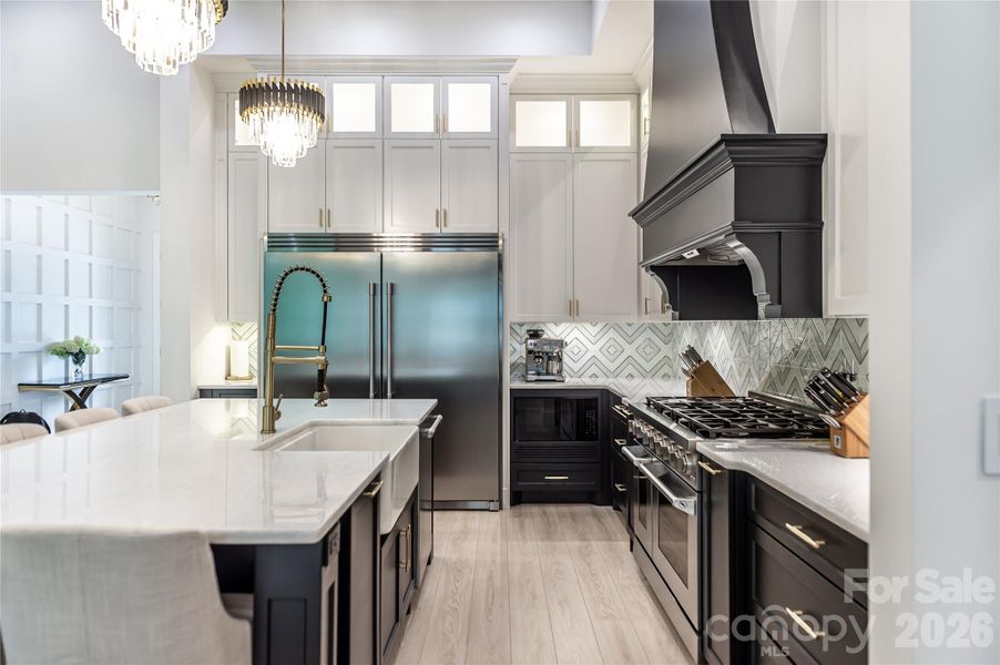 Furnished interior view inside a new home in , Hickory (Image 19).