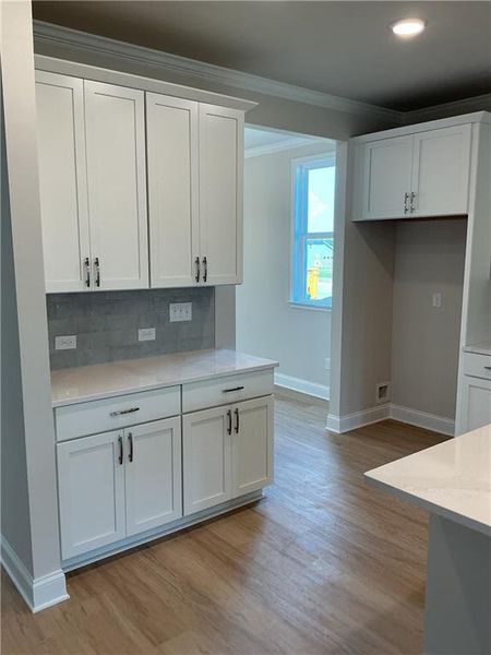 Furnished interior view inside a new home in Wehunt Meadows, Hoschton (Image 7).