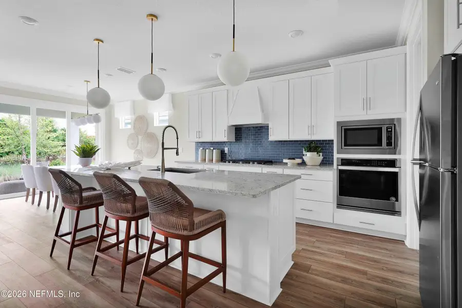 Furnished interior view inside a new home in , Yulee (Image 3).