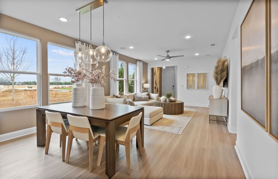 Furnished interior view inside a new home in Del Webb Southern Harmony, Murfreesboro (Image 26).
