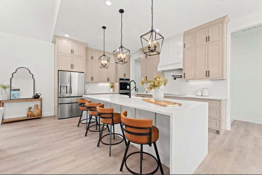 Furnished interior view inside a new home in , Conroe (Image 19).