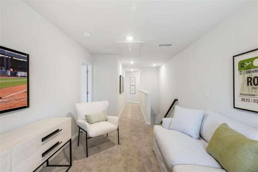 Furnished interior view inside a new home in , Conyers (Image 25).