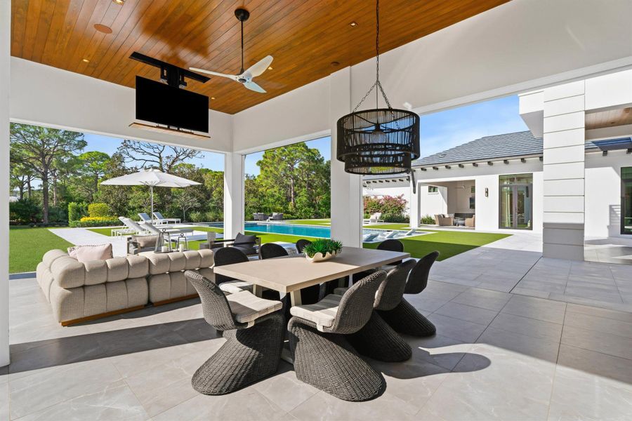 Exterior details and patio area of a home in , Jupiter (Image 27). Exterior details and patio area of a home in , Jupiter (Image 27).
