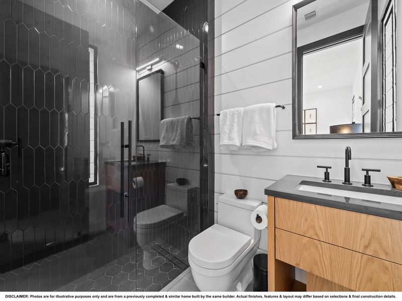 DISCLAIMER: Photos are for illustrative purposes only and are from a previously completed & similar home built by the same builder. Actual finishes, features & layout may differ based on selections & final construction details.