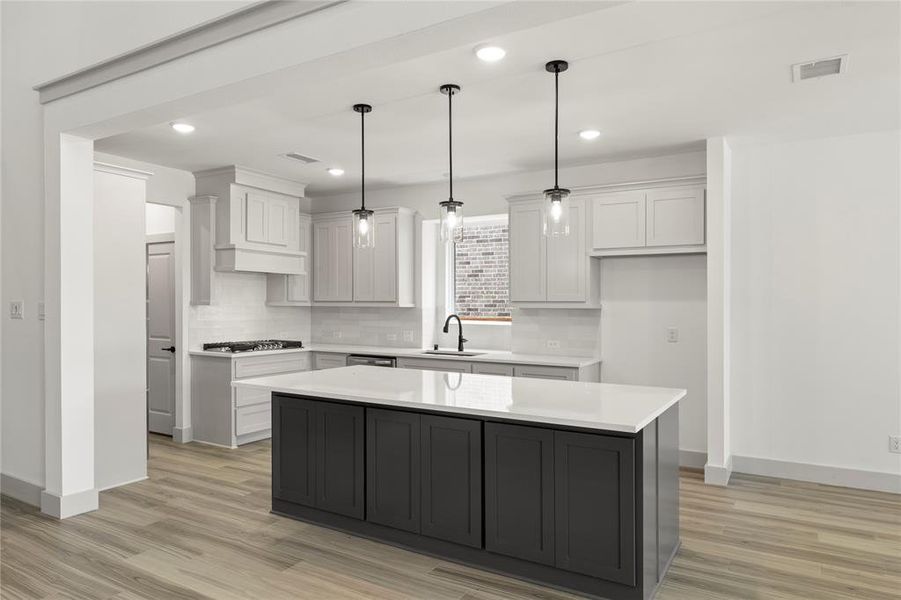 Furnished interior view inside a new home in Inspiration, Seis Lagos (Image 13).