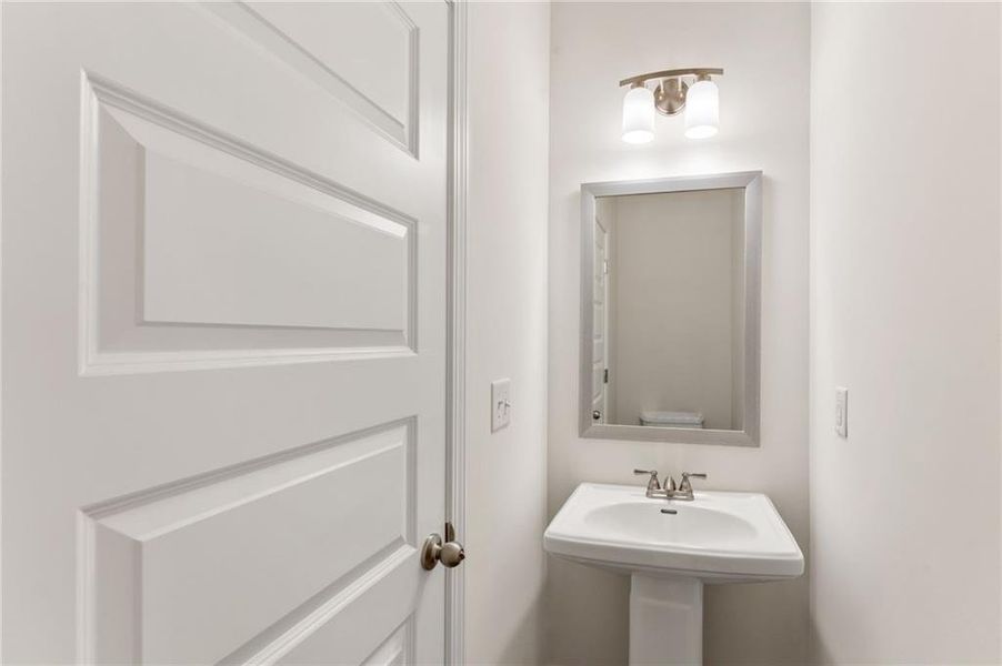 Furnished interior view inside a new home in Clark Farms, Flowery Branch (Image 6).
