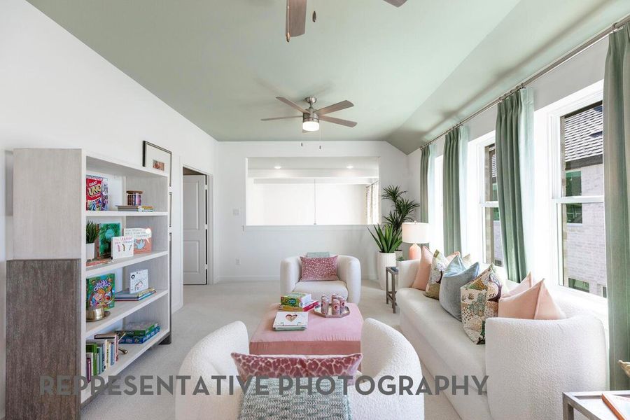 Furnished interior view inside a new home in Indigo, Richmond (Image 18).