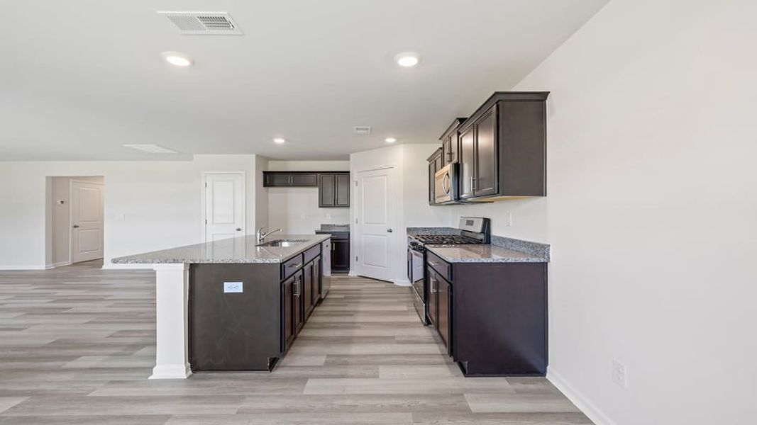 Furnished interior view inside a new home in Varner Station, Woodruff (Image 8).
