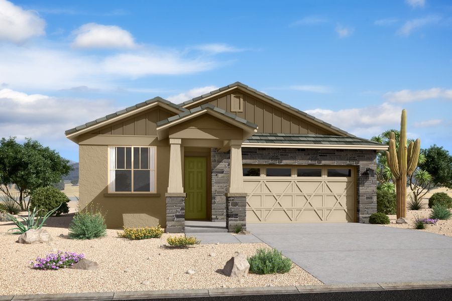 Representative exterior photo of a completed home built from the Shiloh by Beazer Homes in Bethany Grove, Glendale, AZ (Image 24). Representative exterior photo of a completed home built from the Shiloh by Beazer Homes in Bethany Grove, Glendale, AZ (Image 24).