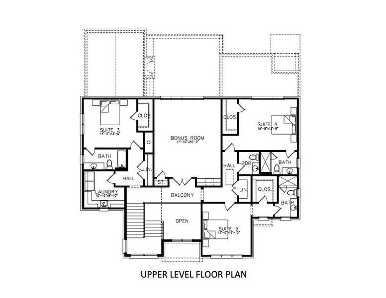 2D floor plan layout of this home in Stratford Chase, Charlotte, NC (Image 5). 2D floor plan layout of this home in Stratford Chase, Charlotte, NC (Image 5).