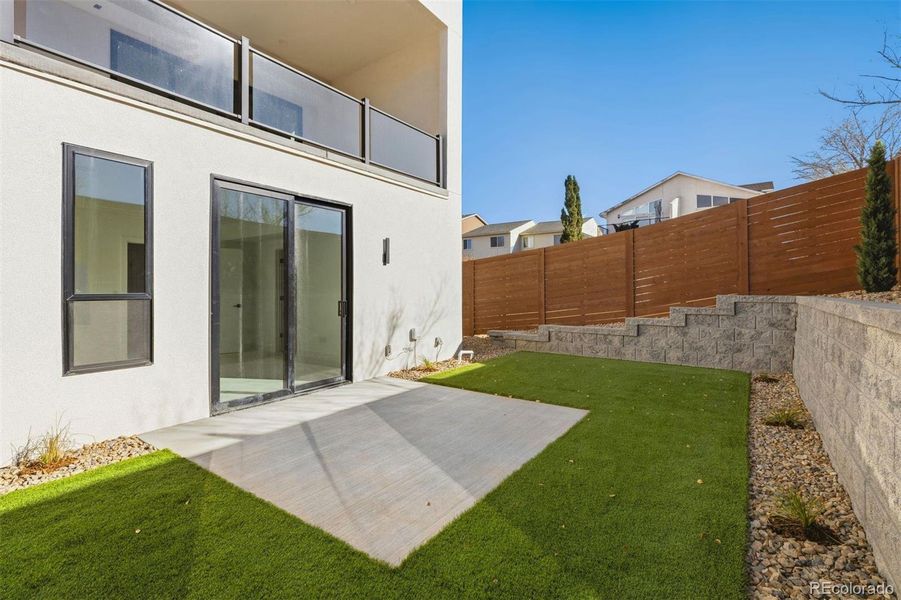 Exterior details and patio area of a home in , Colorado Springs (Image 26).